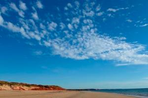 Coast line at Barnhill Station