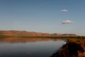 High tide at the Pentecost River