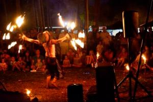 Fire Juggling at Mindil Markets
