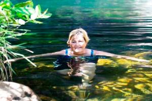 Jacky at Sandy Creek Falls (Its time to go!!)