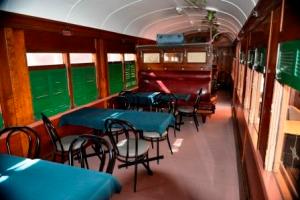 Undara Railway Dining car