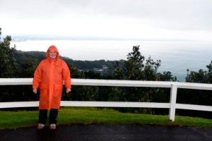 Jacky enjoying Cape Byron