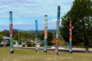 Some of Maclean Tartan Poles